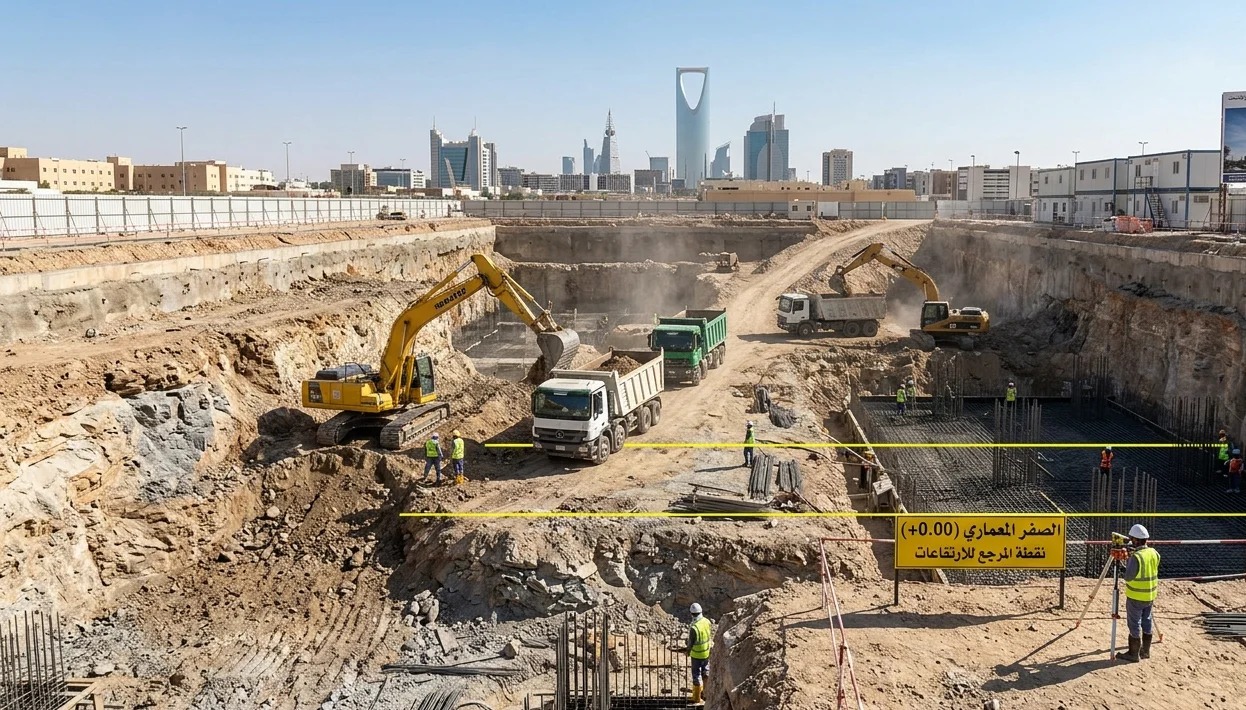 أعمال الحفر والترحيل